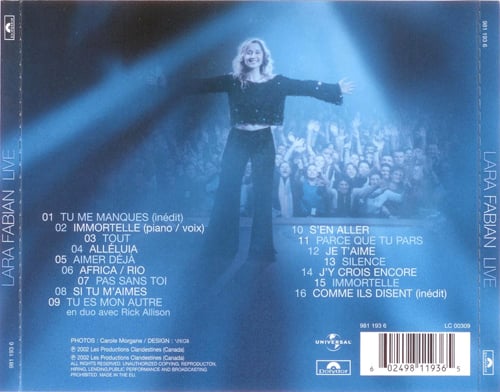 Lara Fabian Live 2001 BACK.jpg