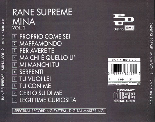 Mina - Rane Supreme Vol.02 - Back.jpg