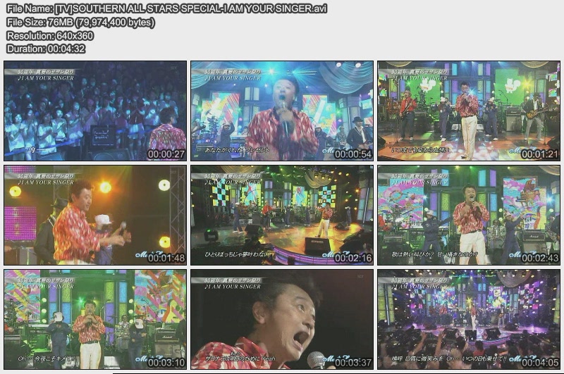 [TV]SOUTHERN ALL STARS SPECIAL-I AM YOUR SINGER.jpg